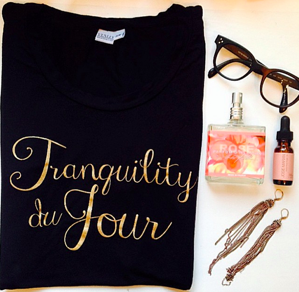 tranquility du jour tee